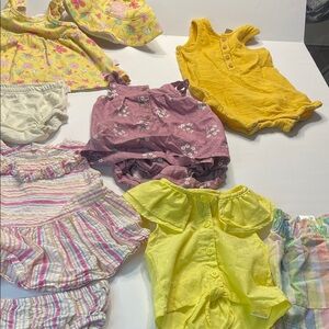 Yellow and Purple Kids Matching Set